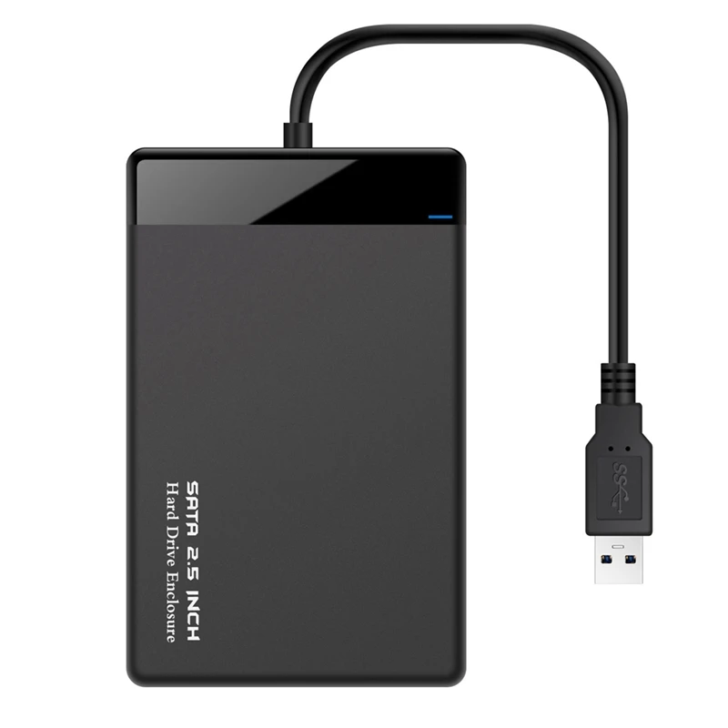 Top-HDD Case 2.5 Inch SATA Adapter Hard Drive Enclosure For SSD Disk HDD Box Case HD External HDD Enclosure