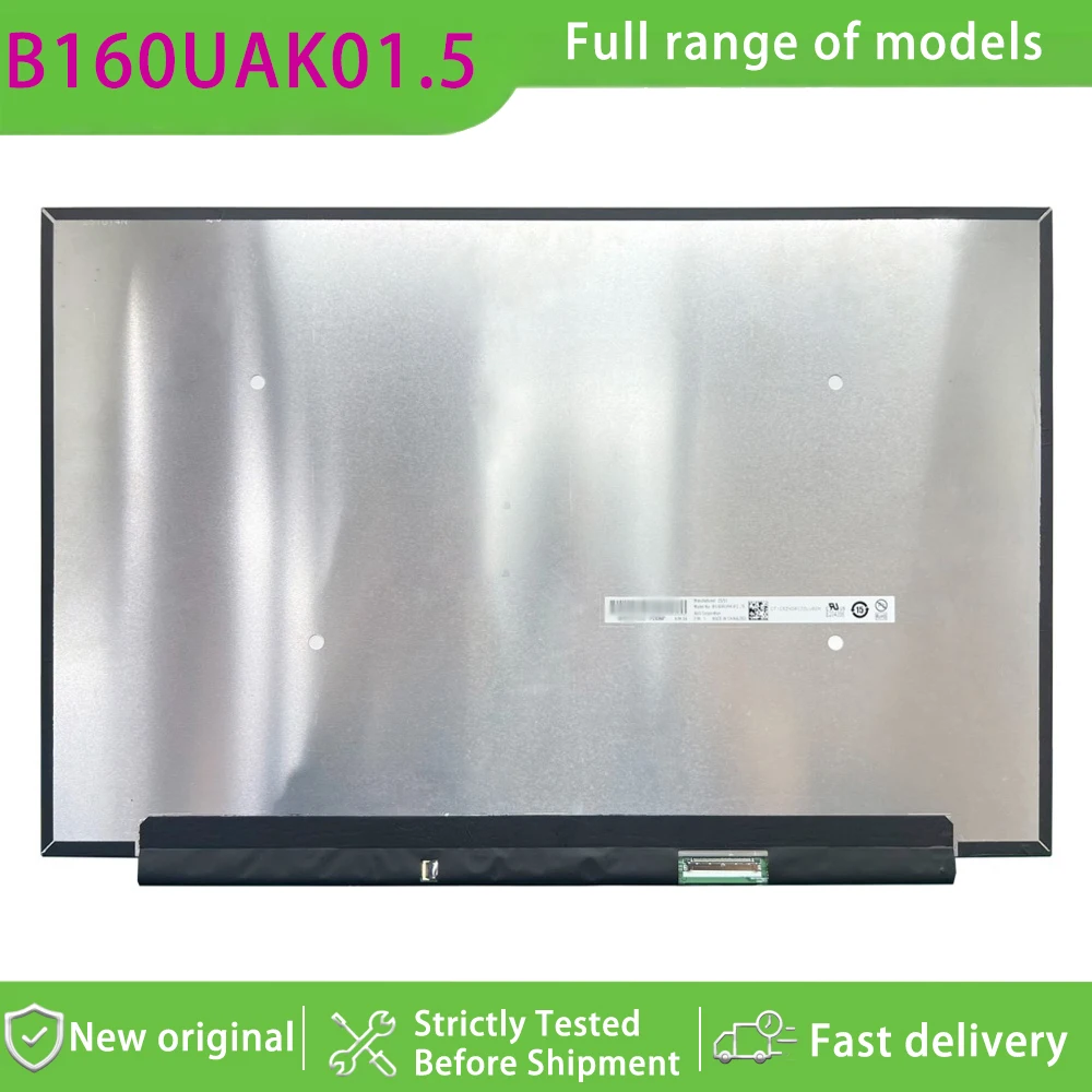 B160UAK01.5 16.0 Inch Wuxga 10 Aspect Ratio Ips Grade Lcd Display Panel Capacitive Touch  for Laptop Assembly Replacement Part