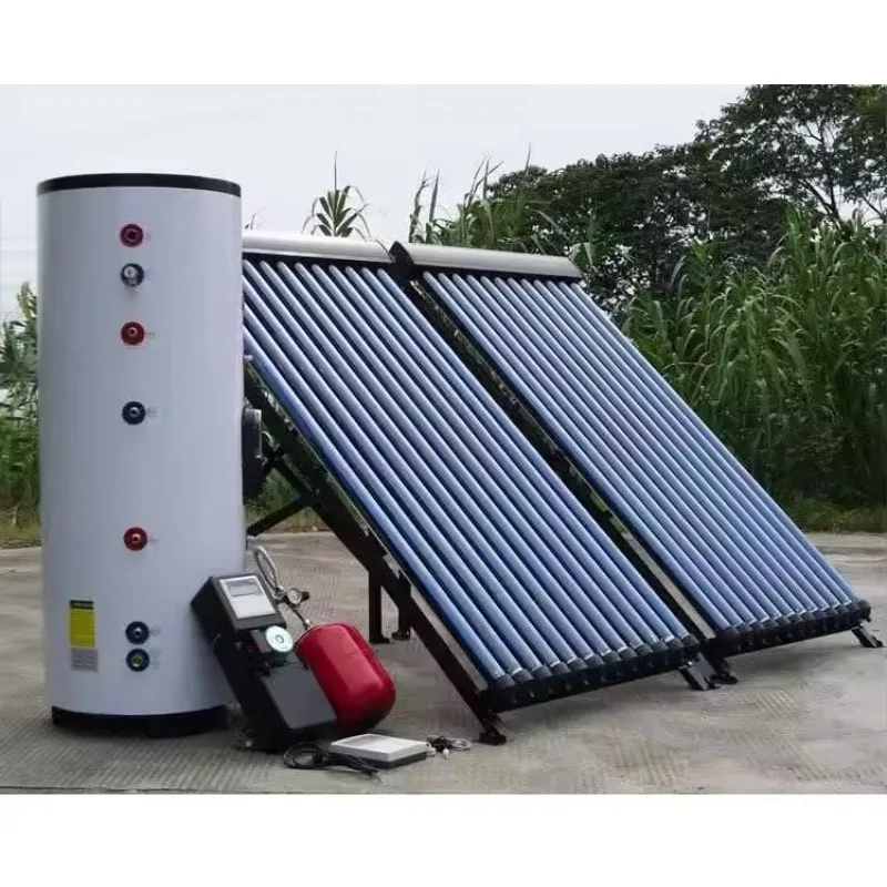 ヒートポンプ分割フラットパネル加圧太陽熱温水器システム - AliExpress