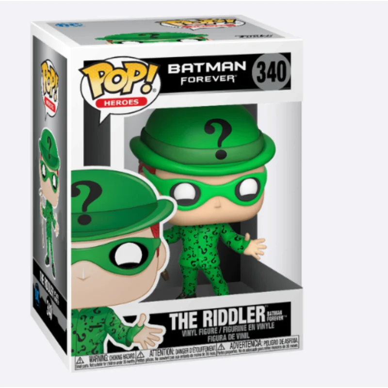 Funko Pop Anime & Manga DC Comics Animation: Patchwork- Joker Batman Forever- Riddler / Two-Face Toys for Boys Gift Collectible - Image 4