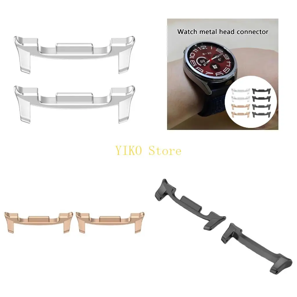 

K32C Надежные металлические разъемы для часов 8 устройств Ежедневное ношение обеспечивает долговечность 2 шт.