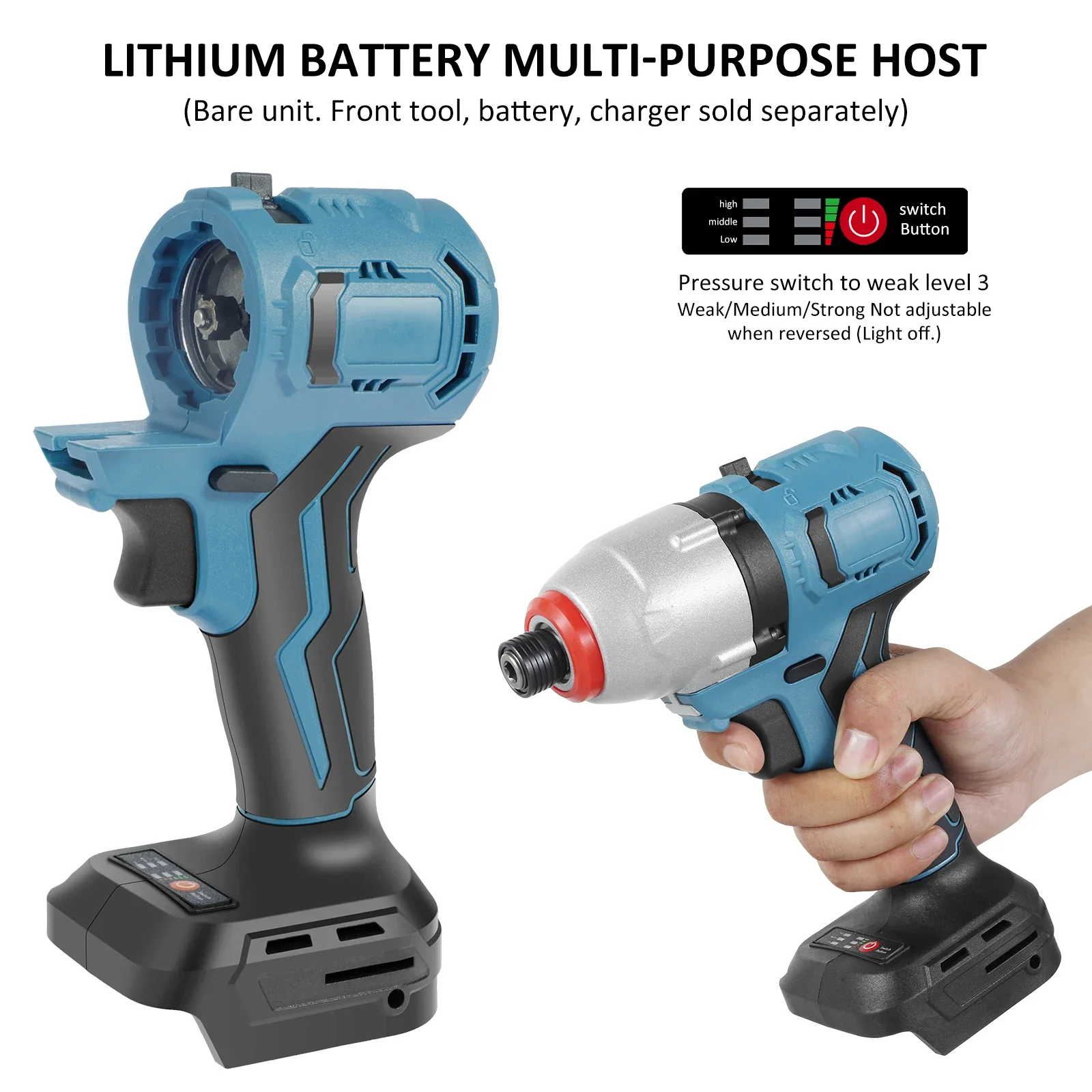 Cordless Drill Rechargeable Electric Screwdriver 18V Lithium Battery Multi-function Power Tool Impac Drill Woodworking Household