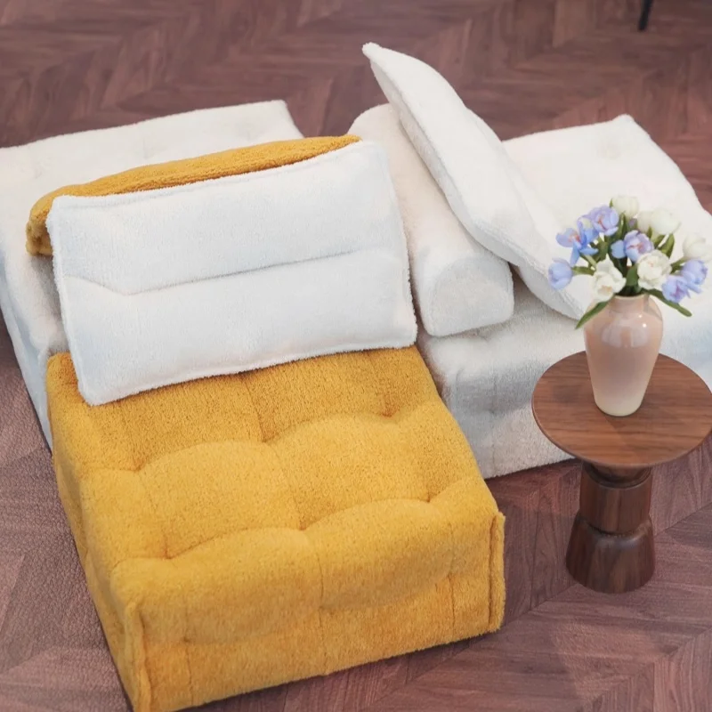 1/6 بيت الدمية نموذج اكسسوارات الأثاث التوفو أريكة 3 قطعة مجموعة Bjd Ob11 Gsc Blyth الجندي Lol المطبخ المشهد صور الدعائم ديكور لعبة