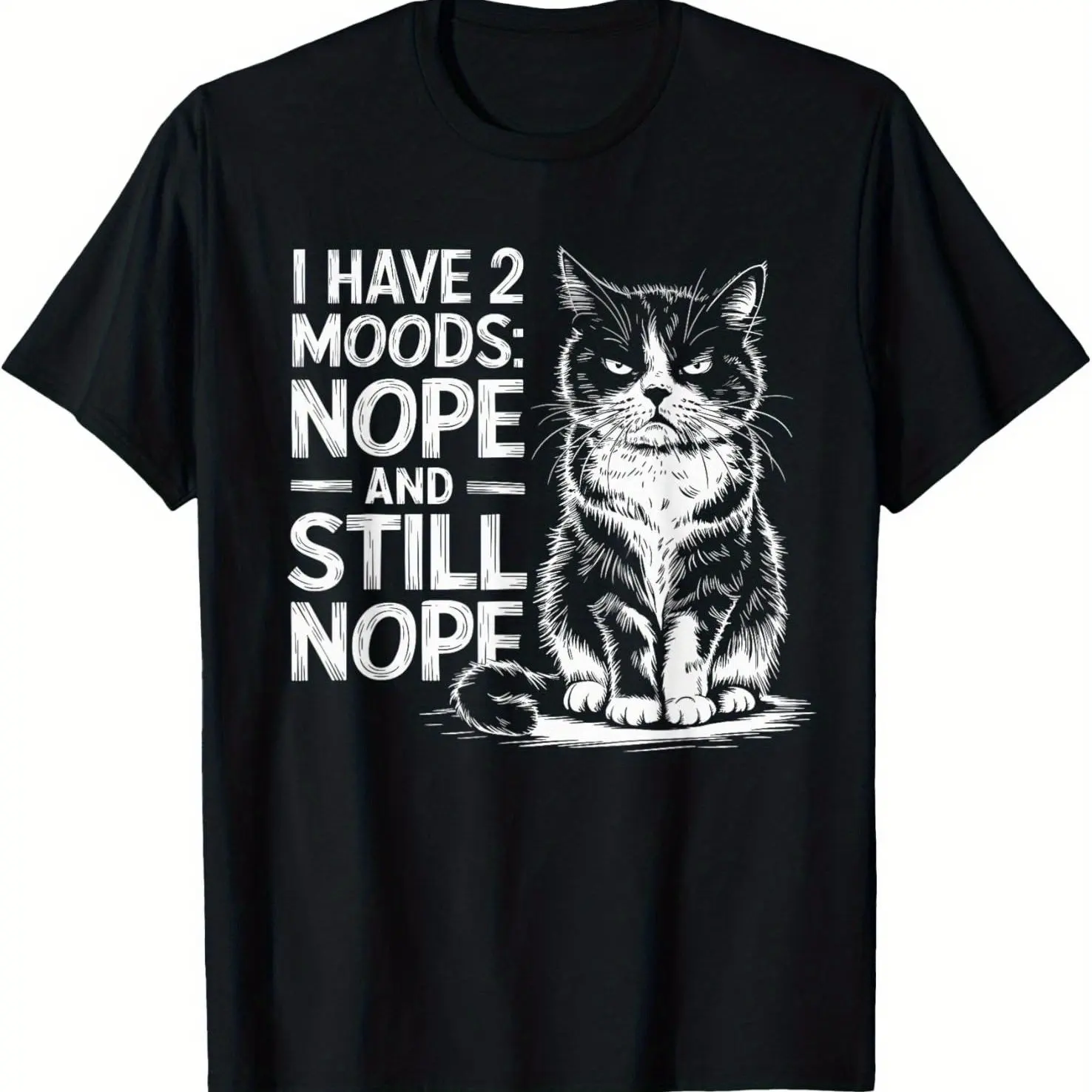 Camiseta con gráfico divertido, camiseta informal de manga corta de algodón, camisetas sueltas suaves, ropa Unisex, camisa Unisex 100% algodón