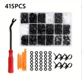 

Автомобильный кнопочный штифт, заклепка, отделка панели кузова, внутренний ассортимент, фиксаторы с съемником крепежа и кабельными стяжками