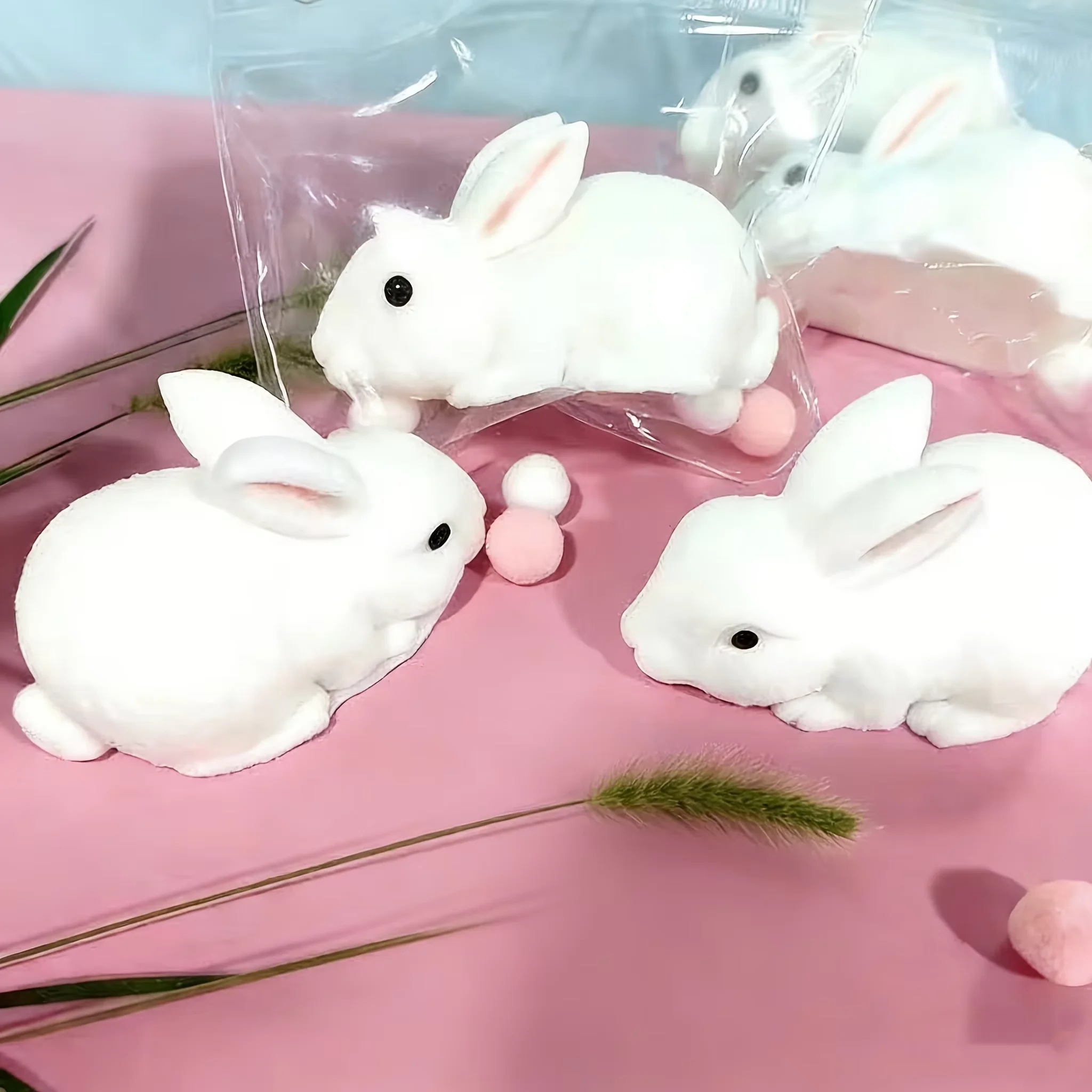

Cute Rabbit Squishy Toy, Soft Stress Relief Toy, Adorable Desk Decor & Gift