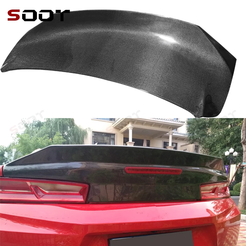 

For Chevrolet Camaro 16-19 Carbon Fiber trunk lid the trunk lid encloses the upper lid behind the Replace the installation