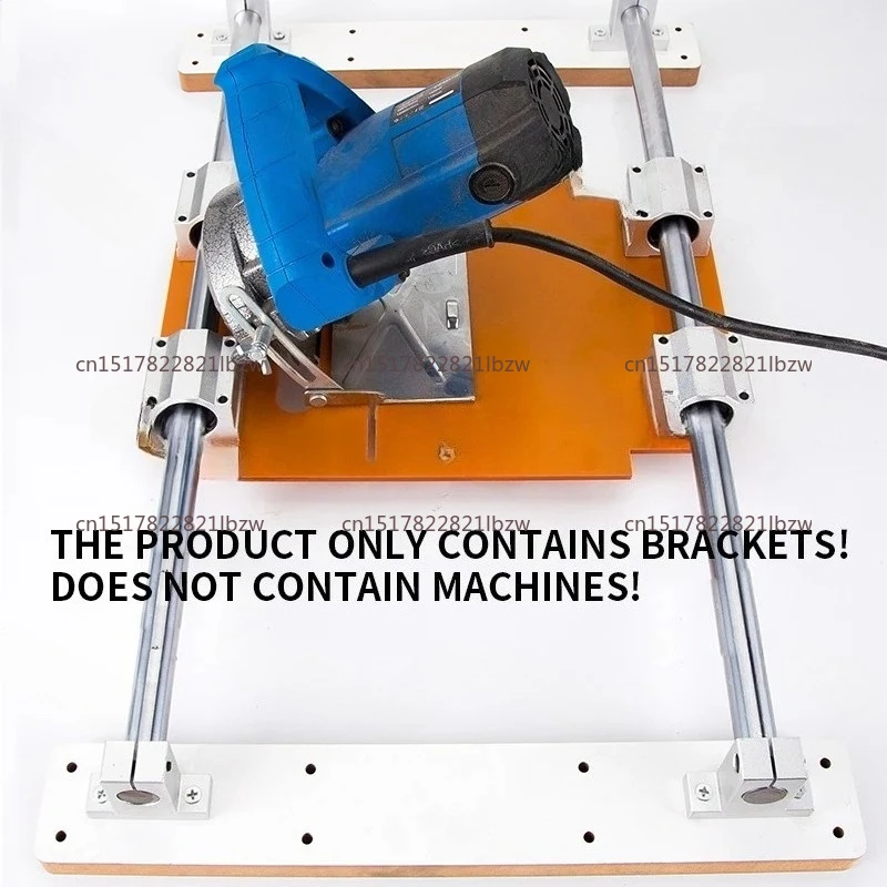 Multifunctional woodworking guide rail Marble machine guide rail trimming machine floor bakelite base tile carpentry hand push