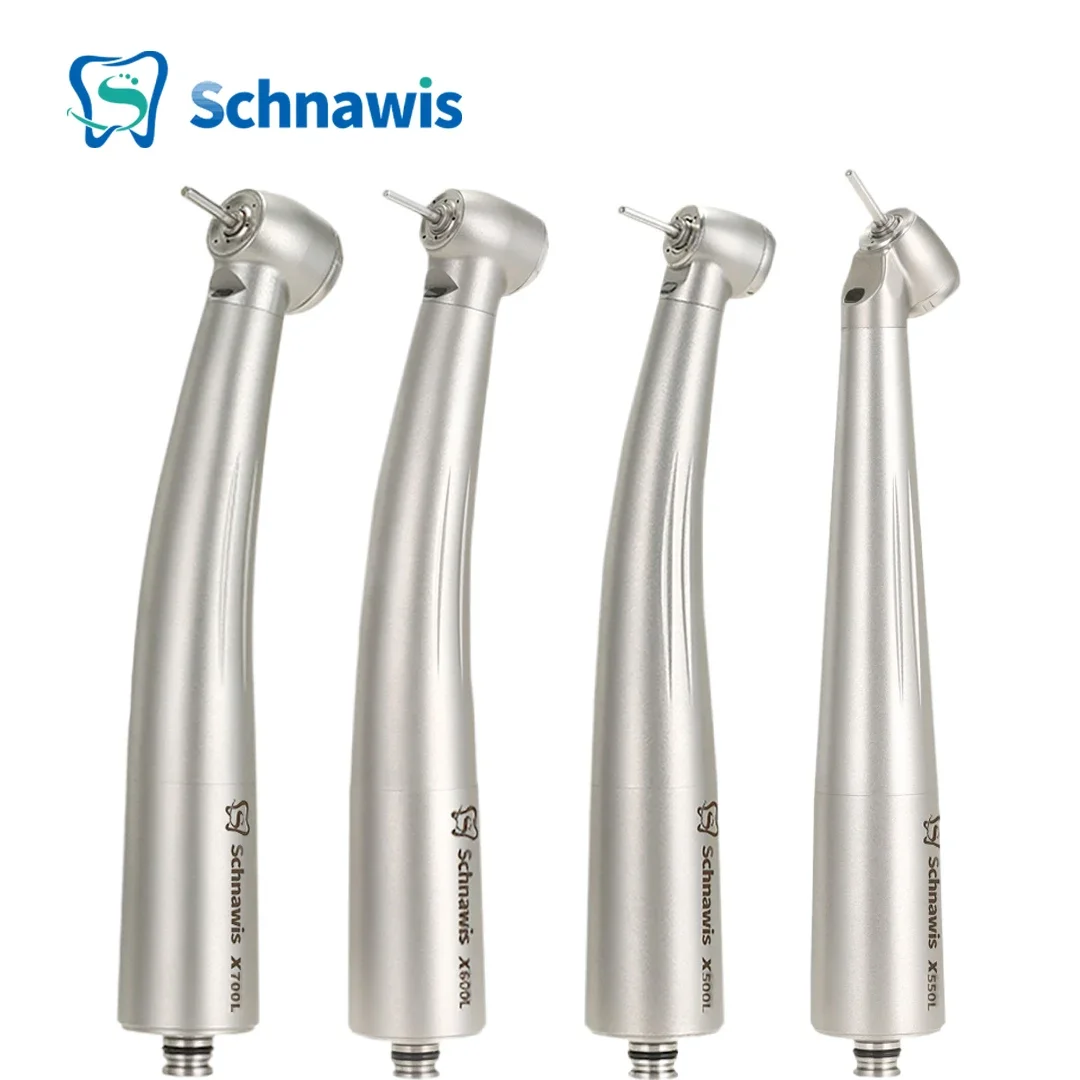 

Dental High Speed Handpiece Dental Air Turbine Hand piece Rotor Tip N-coupling Type With Stainless Steel Body X500L X700L X600L