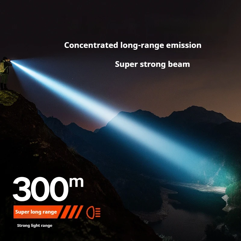 فيليبس SFL1123 مصباح قابل لإعادة الشحن مصباح يدوي للتكبير مع ضوء جانبي EDC مصباح يدوي محمول قابل لإعادة الشحن مصابيح LED للتخييم #4