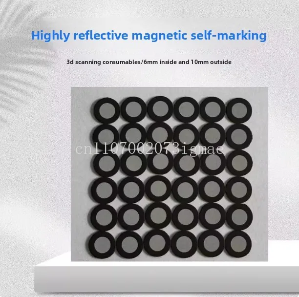 

Handheld laser scanner Magnetic target point High reflective marking positioning point, 6mm inside and 10mm outside