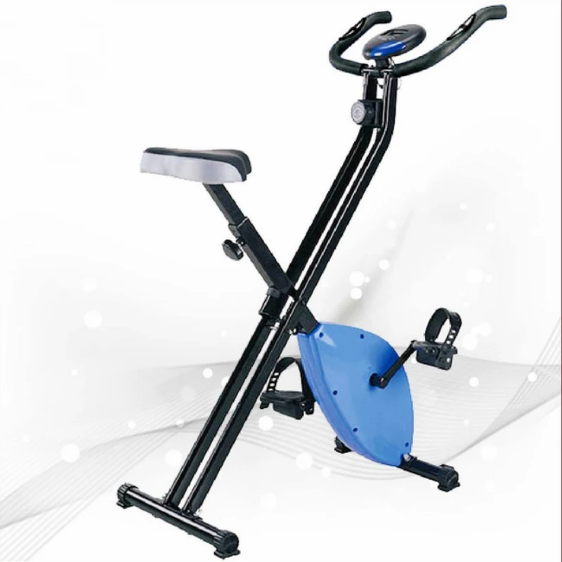 Indoor Folding Magnetic Exercise Bike Includes Adjustable Resistance fitness equipment for Home use