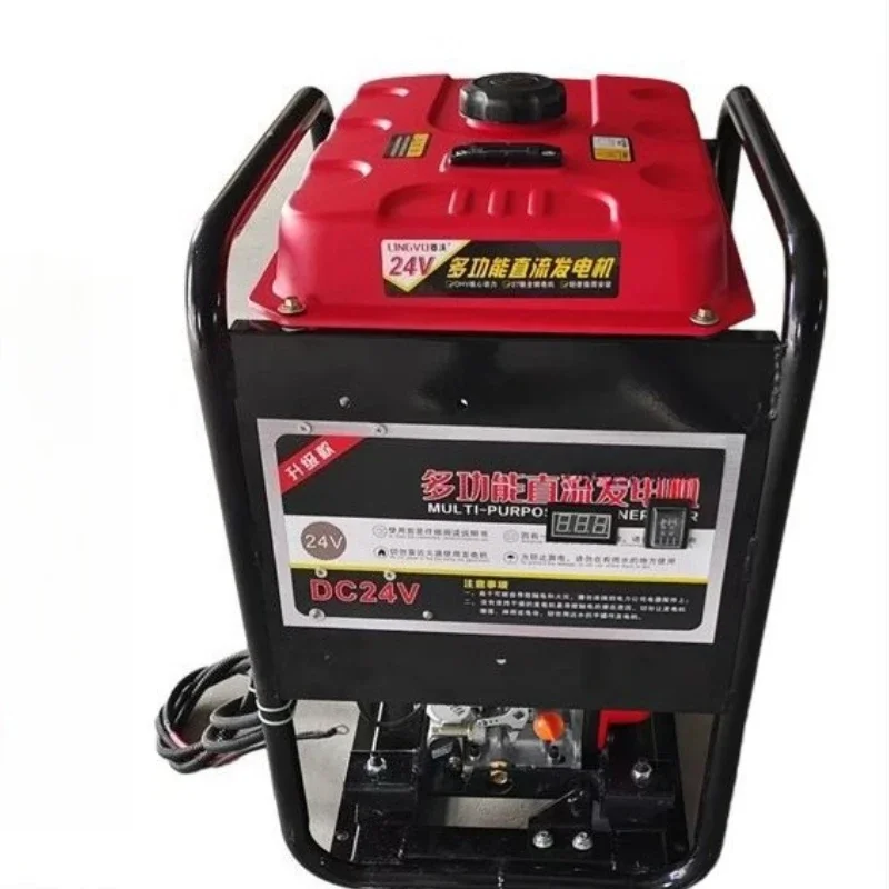 24V truck parking air conditioner generator, self-start and stop high-power fuel tank