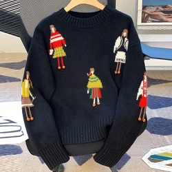 New and updated jacquard pullover sweater vests jaqueta feminina inverno jackets coats vests knit vest
