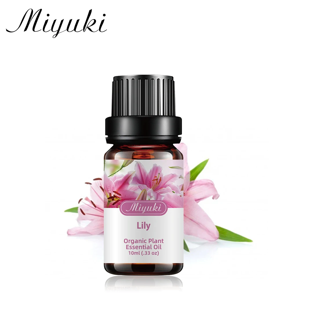 Essential Oil Lotus Oil White Water Lily Water-soluble Plant Skin Care Body Massage Aromatherapy Essential Oil