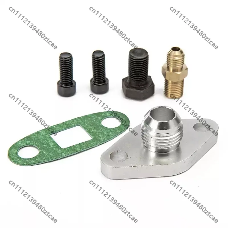 Turbocharger Oil Supply Line Kit with AN10 Base Car Turbo Performance Modification Parts