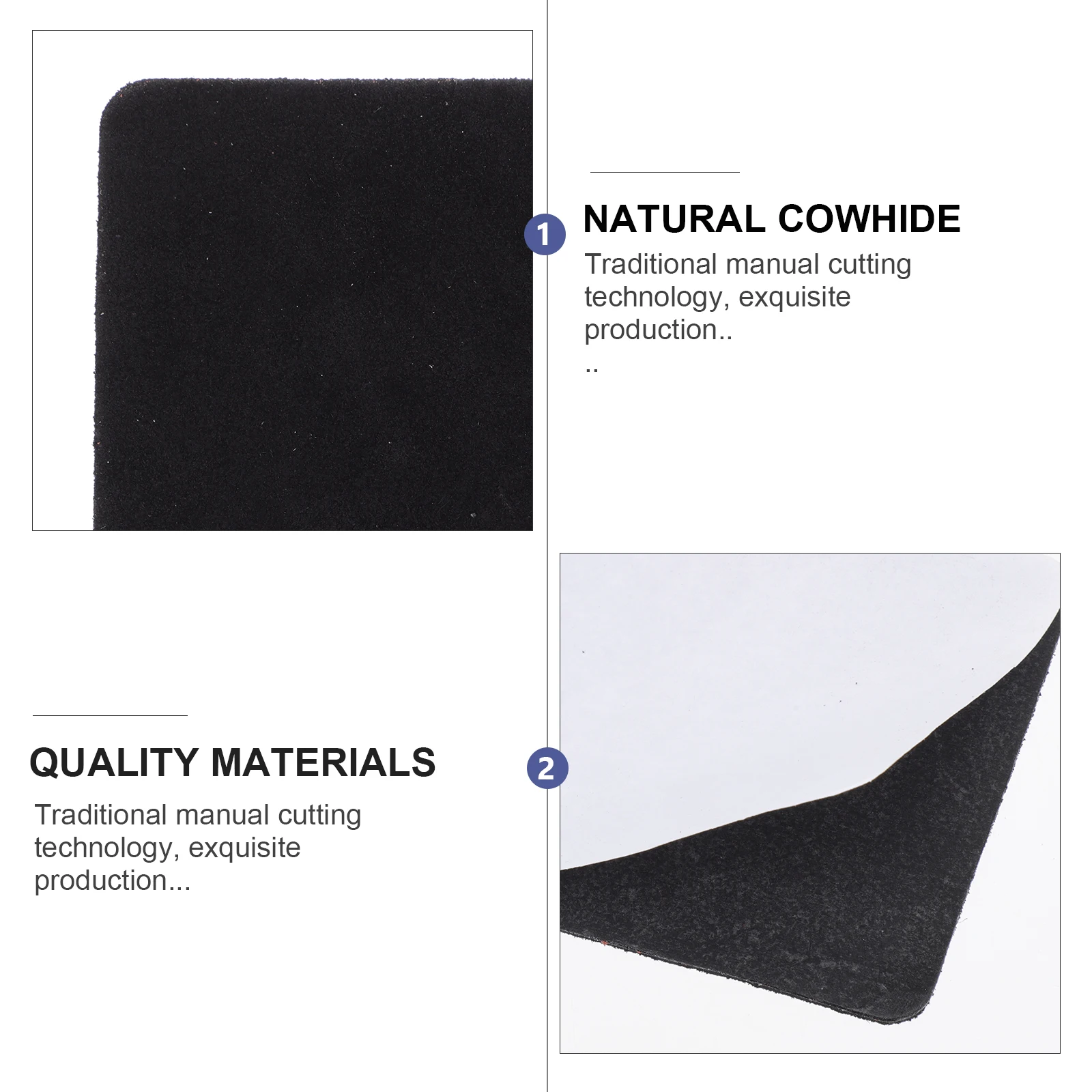 

1pc Pipa Anti-slip Pad Cattlehide Mat for Musical Instruments Durable Easy Install No Maintenance Practice Performance