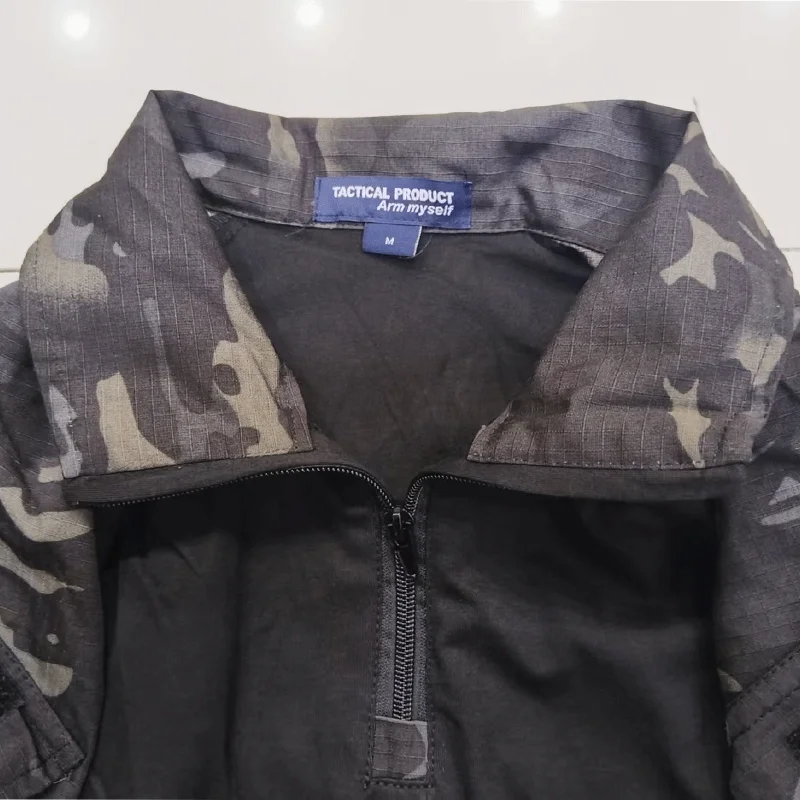 Outdoor-Jagdbekleidung Militärische Taktik G3 Trainingsanzug, CP GEN3 Grünes Kampfset, Taktisches Oberteil Cargo-Hose Herren Verschleißfest – Detail 16