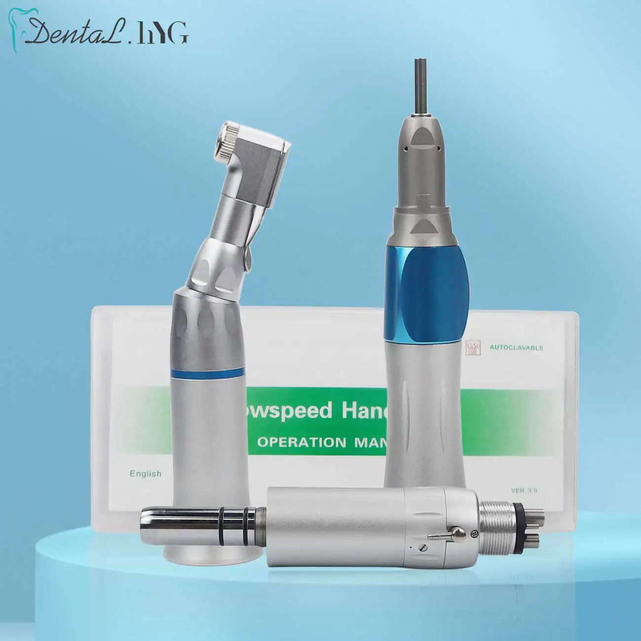 

Dental Low Speed Handpiece 2/4 Holes Quiet And Stable Dental Equipment Dentistry Materials Dental Tools