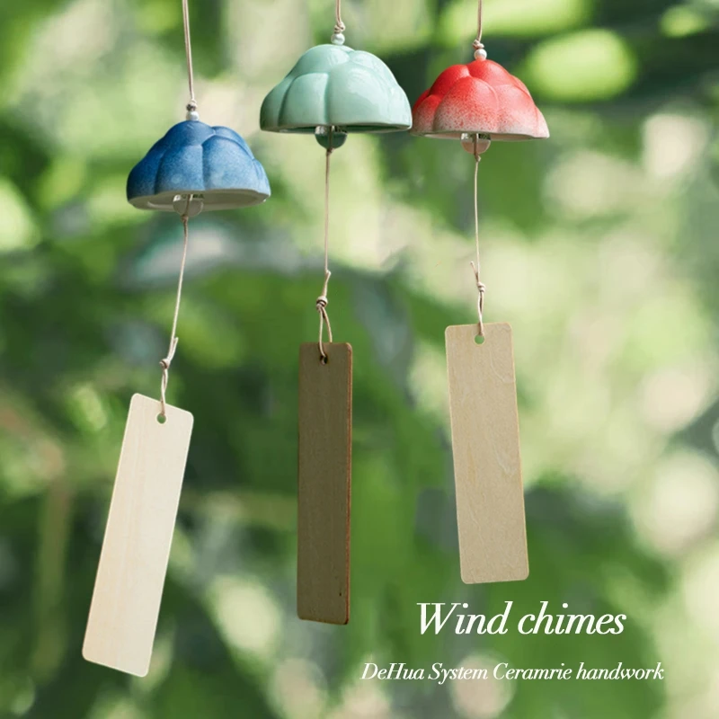 Retro Wind Chimes Decorative Landscape Bell Japanese Wind Chime Decoration Outdoor Wind Chime Home Yard Hanging Accessorie