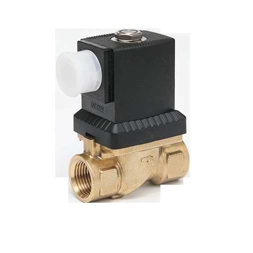 Pilot Diaphragm Brass Solenoid Valve 1/2" Normally Closed Universal for Water and Gas