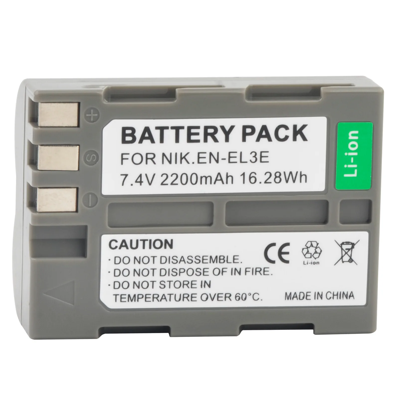 EN-EL15 2800mAh Battery for Nikon D850 D810 D800E D750 D610 D600 D7500 EN-EL15 Cameras
