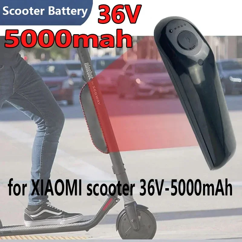 

36V 5000mAh External Scooter Battery Is Suitable For Ninebot Segway Es1/2/4 Series, Accessories