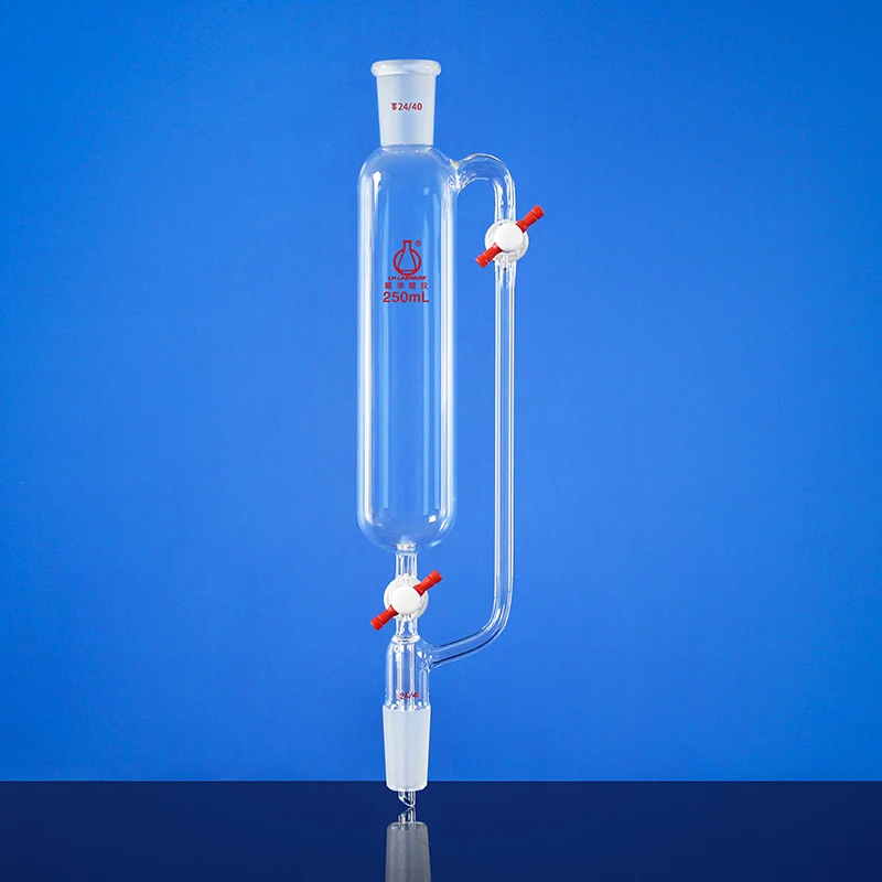 

LH LABWARE Constant pressure drip funnel with scale-free and double PTFE valve, Borosilicate glass, LH-227