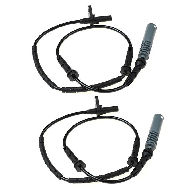 2PCS Front ABS Wheel Speed Sensor 34526752159 For BMW E66 730Li 735Li 740Li 745Li 750Li 760Li M52306S3 N52B30F N62B40A N73B60B