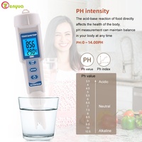 New 4 in 1 TDS PH Meter PH/TDS/EC/Temperature Meter Digital Water Quality Monitor Tester for Pools, Drinking Water, Aquariums