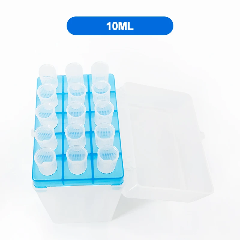 Westtune Lab 10ul/200ul/1ml/5ml/10ml Plastic Pipettor Tip Box  For Experiment Pipette Tip Holder Box Micropipette Plastic Box