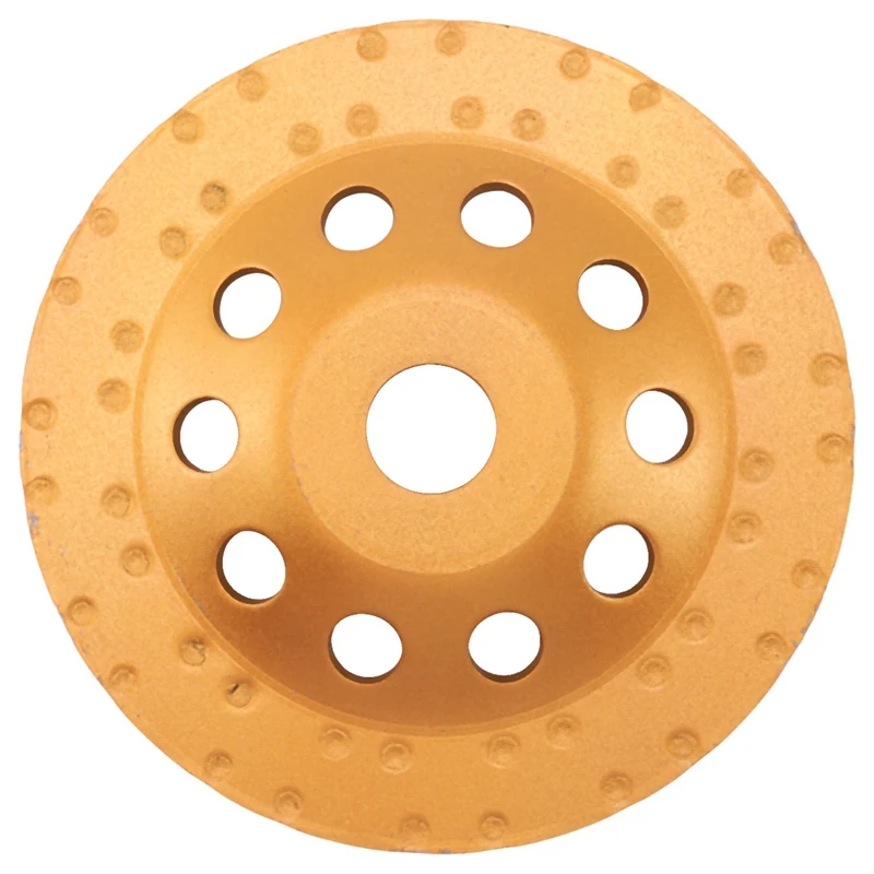 150Mm 7 Inch Diamond 2 Row Segment Grinding Wheel Sanding Disc Sander Grinder Cup Abrasive Tools 22Mm Hole For Concrete Granite