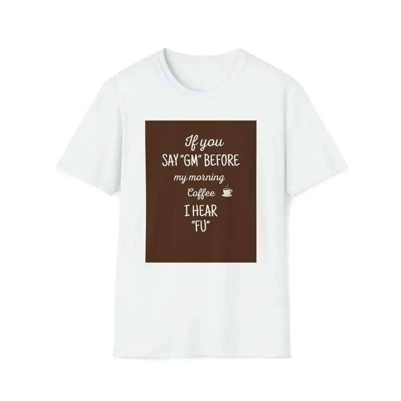 

Футболка «До утром кофе»