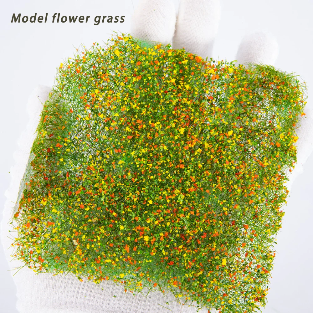 Simulation Flower Grass Model Mesh Filamentous Shurb Vegetation Diy  Military Sand Table Scene Making Materials