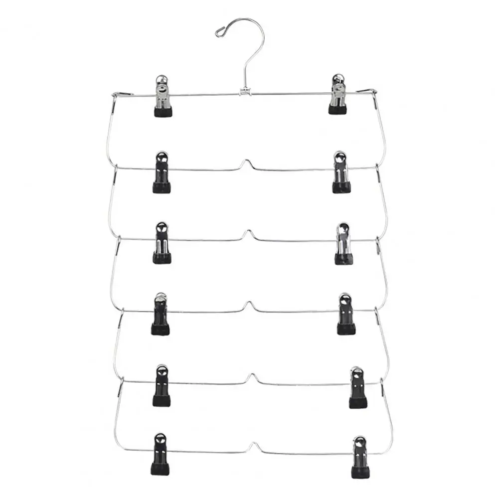 Legging Organizer Closet Hanging Rack Strong Multi-Tiered Closet Organizer with 360-Degree Swivel Hook