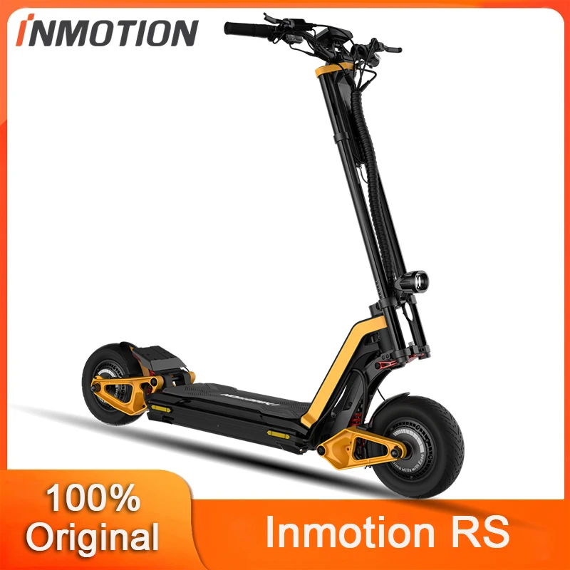 Оригинальный электрический скутер INMOTION RS, 72 В, 40 Ач, 2880 Втч, аккумулятор, 2000 Вт * 2, номинальная мощность, максимальная скорость 110 км/ч, диапазон 160 км, самокат