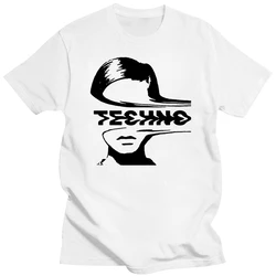 T Shirt Men Funny tshirt Techno Music Graphic T-Shirt