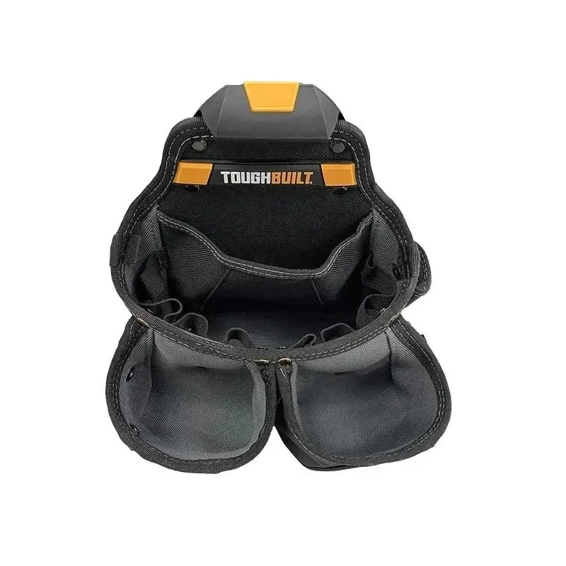 Toughbuilt TB-CT-02 Framer Tool Pouch, 9 Pockets Built-in Kickstand, ClipTech Compatible Woodworking Storage Bag