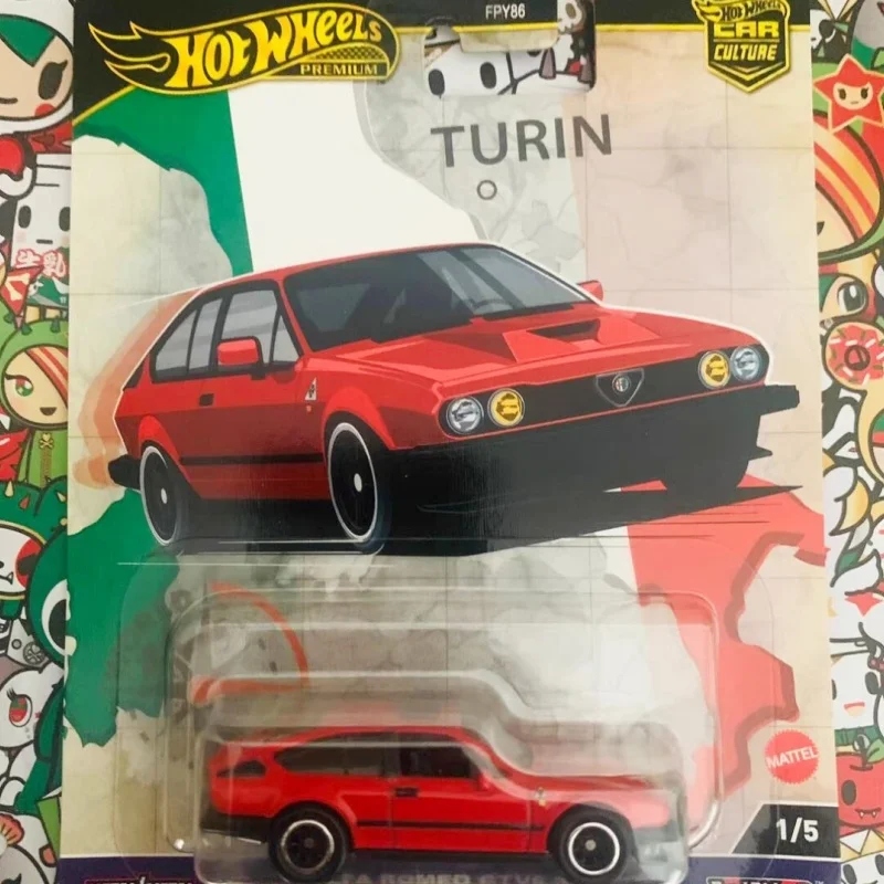 قسط ثقافة السيارة جولة حول العالم 1/64 دييكاست لعبة غولف هدية برازيليا S4 تحصيل نموذج ألفا لعبة السيارة تحصيل لعبة هدية #4