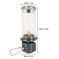 Camping Lantern Gas Lamp Portable Gas Lantern TOMSHOO Gas Lamp Light Butane Gas Light Lantern for Outdoor Camping Picnic Fishing