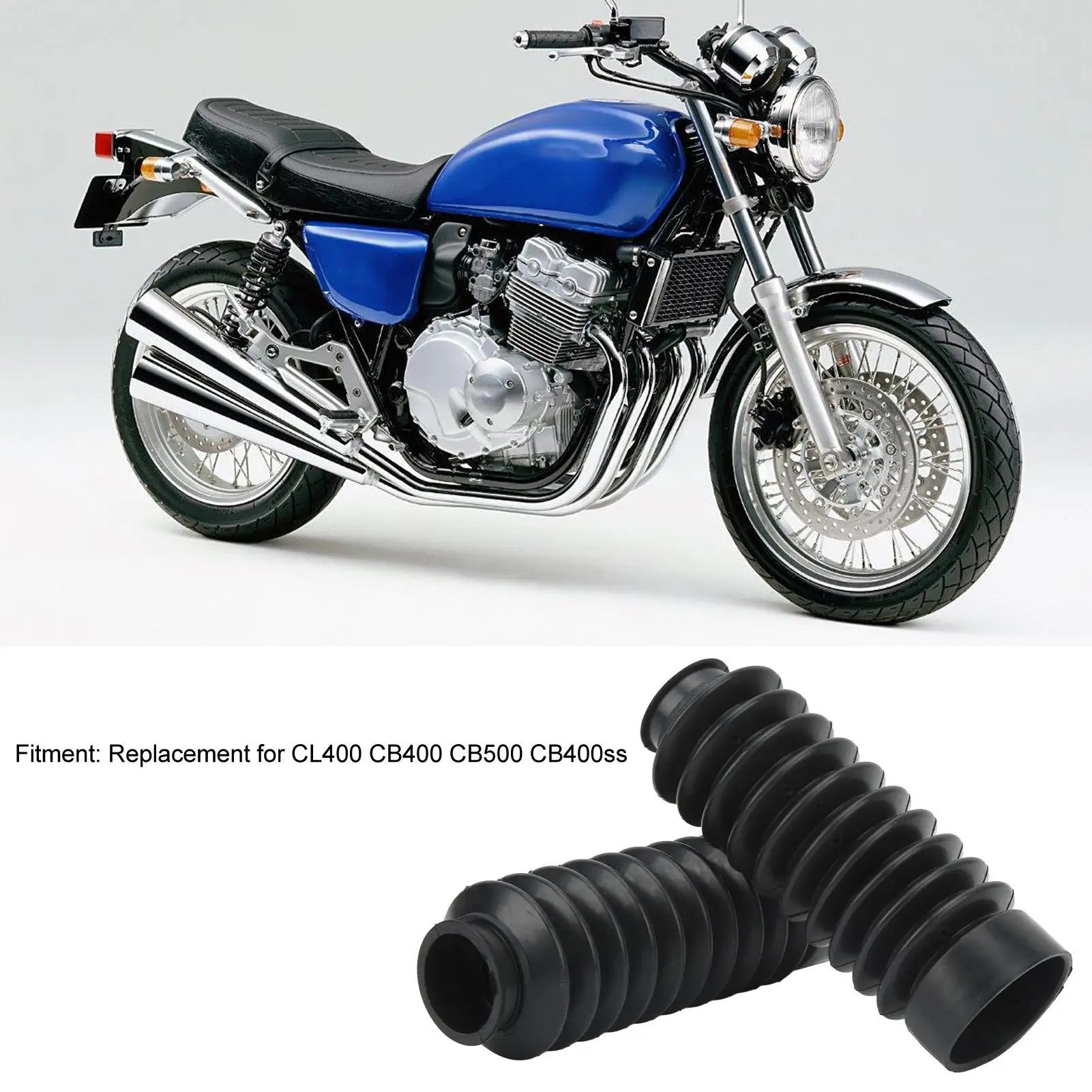 Leakproof Rubber Shock Absorber Covers for Motorcycles - Durable, Abrasion Resistant, High Toughness Fork Boot