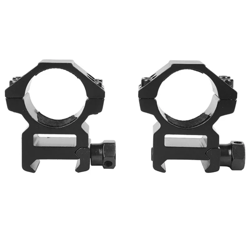 2Pcs Hunting Rifle Scope Mounts Ring for Dia 25.4mm Tube Scopes 20mm Dovetail Picatinny Rail Tactical Flashlight Mount Airsof