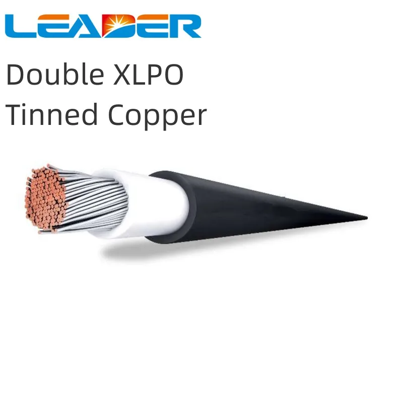 

100 Meters/Roll 6mm2 (10AWG) Solar Cable Red or Black Pv Cable Wire Copper Conductor XLPE Jacket TUV Certifiction