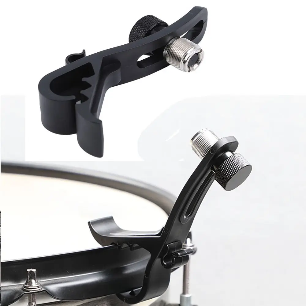 

Musical Instruments Accessories Drum Microphone Clip Shockproof Fxed Drum Clip Drum Rim Mount Clamp Drum Microphone Holder Stand