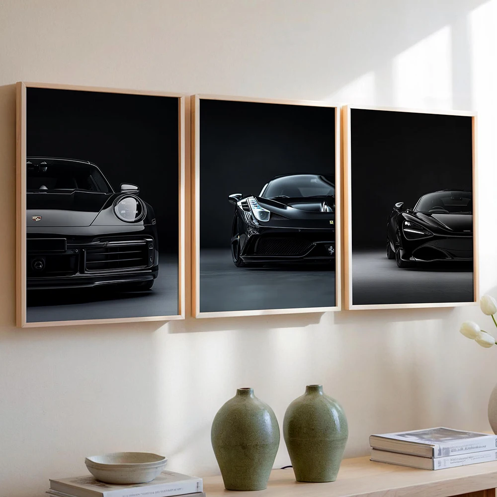 

Famous Cars Posters Super Car Picture Sports Car Print for Living Room Canvas Painting Art Home Decoration Wall Decor Unframed