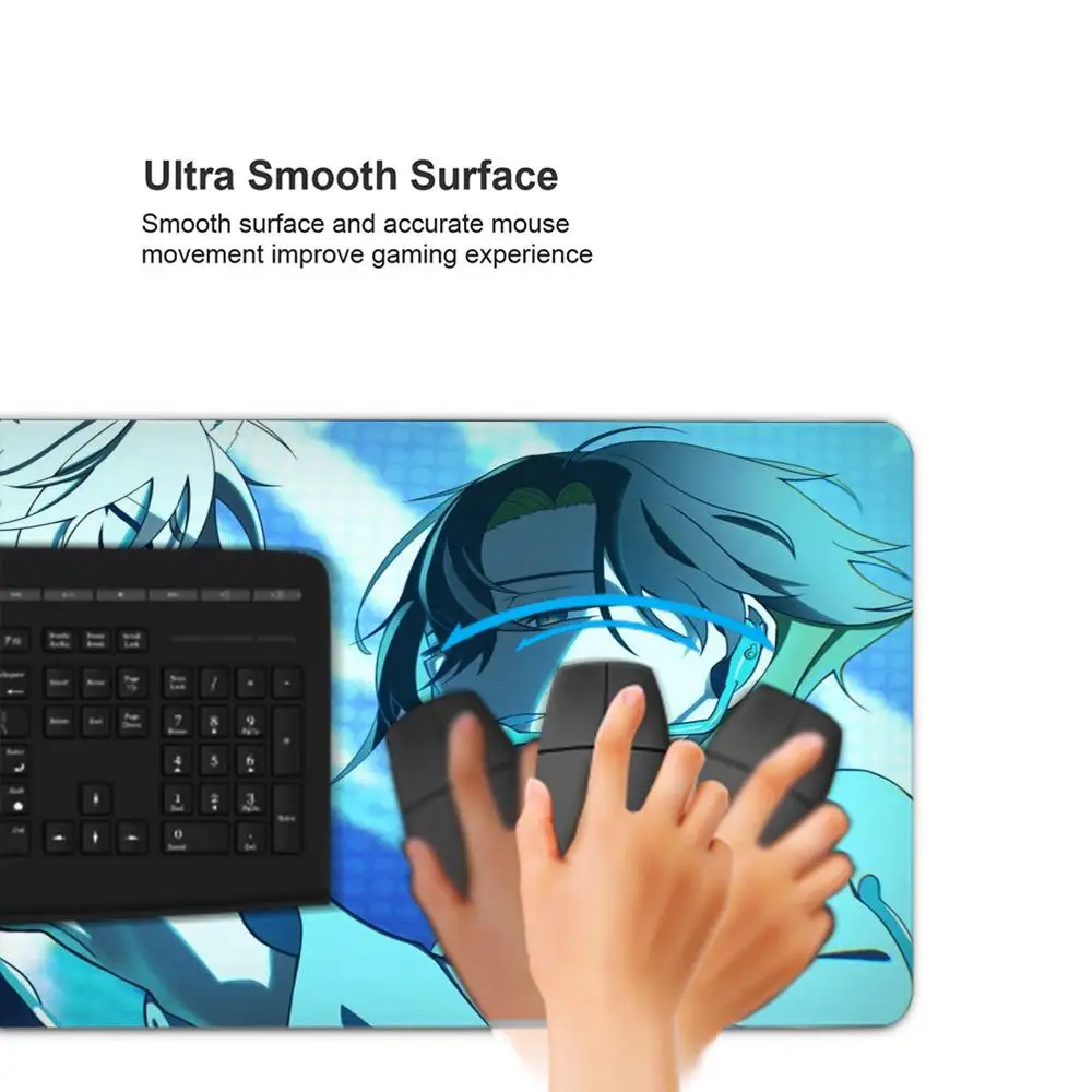 Anime Alien Stage Mizi Till Ivan Mouse Pad Tablet Laptop xl desktop mouse mat cute HD printing Gaming keyboard pad Player 90x40