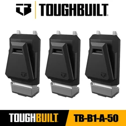 TOUGHBUILT TB-B1-A-50 StackTech Plastic/Metal Tool Holder Stackable Toolbox Expansion Fastener Tool Box Accessories