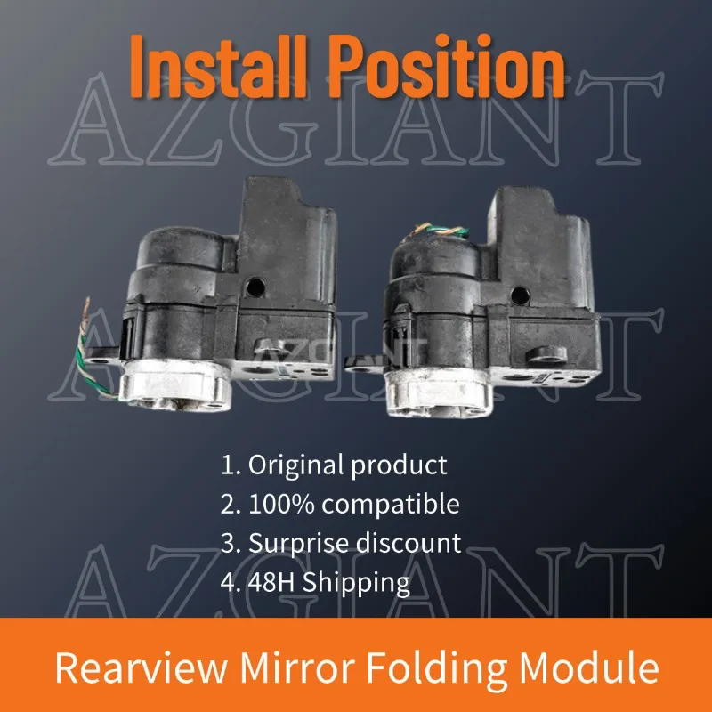 

AZGIANT Car Power Folding Mirror Motor Module for 2016-2020 Hyundai ioniq MK1 Side Mirror Repair