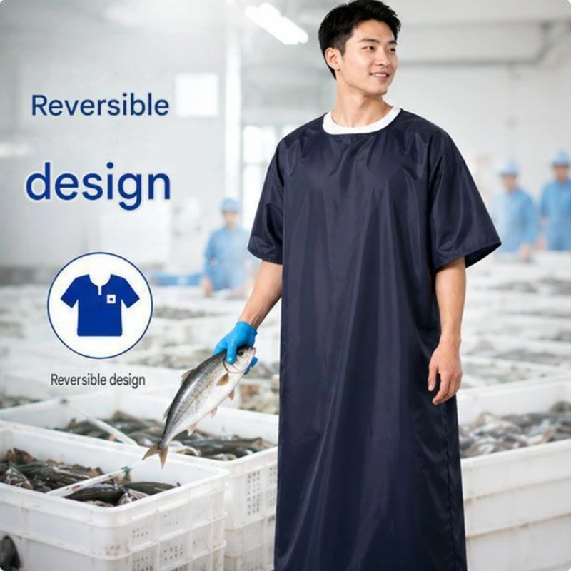  Waterproof Protective Apron Gown for Busy Kitchen Wash Areas