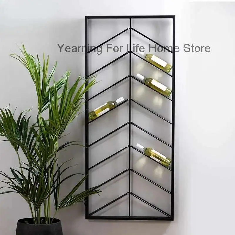 

Antique Design Wine Cabinet Display Simple Minimalist Rustic Kitchen Wine Cabinet Bakers Wall Aesthetic Metal Vinoteca Furniture